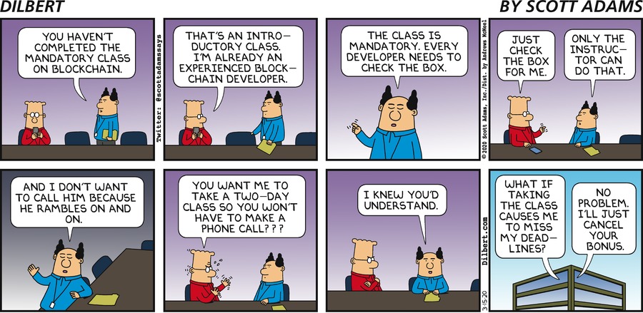 Dilbert Cartoon